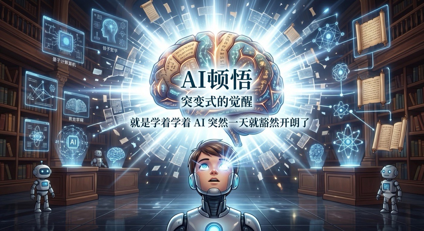 AI顿悟：突变式的觉醒